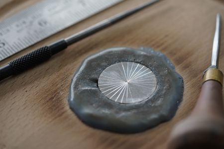 Sunburst dial
