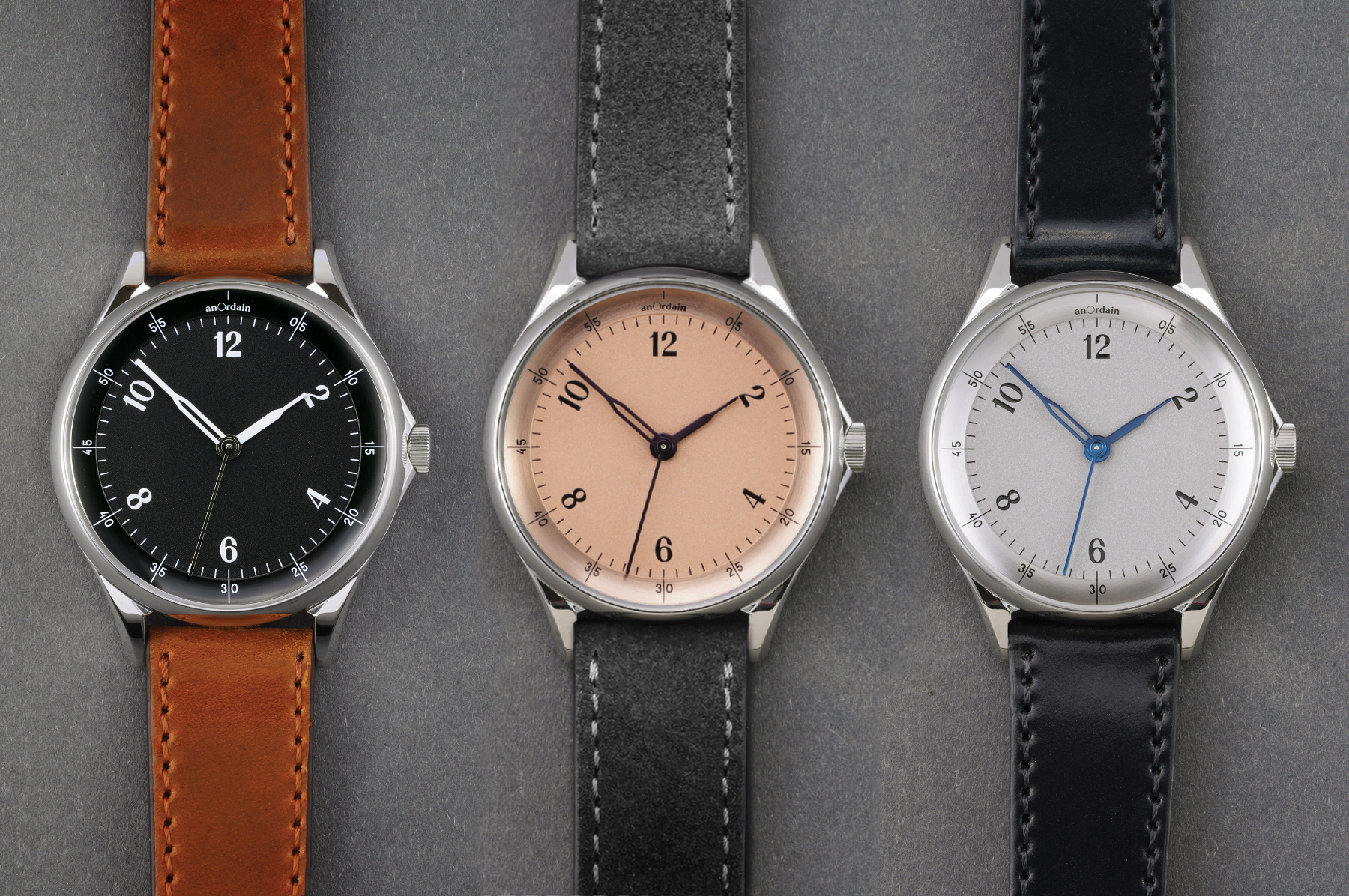 anOrdain x Windup Watch Shop – The Model 1 Precious Metal Series