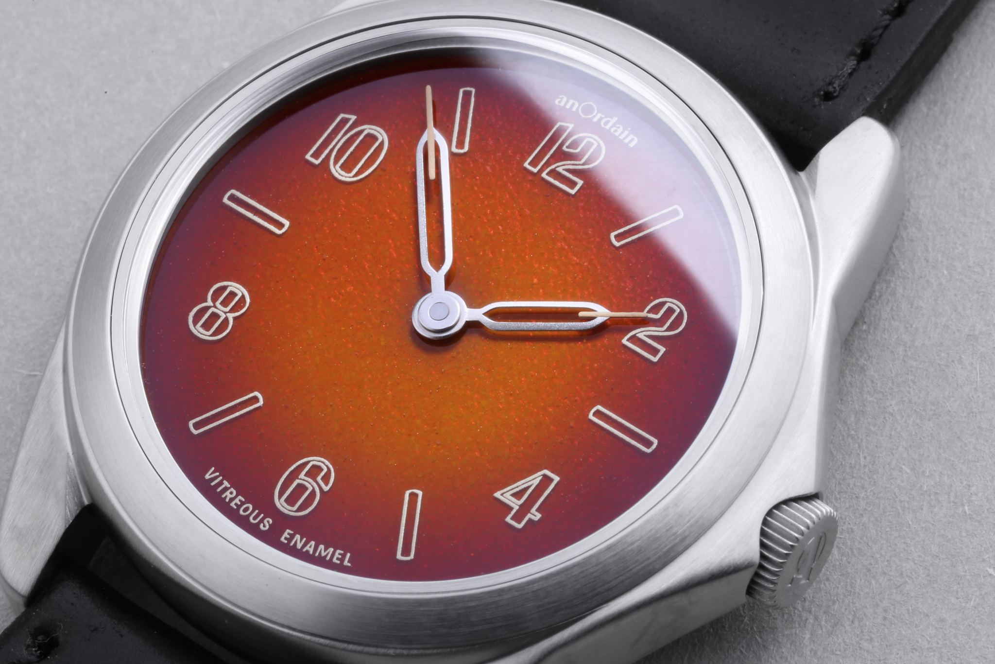 The world’s first fumé enamel dial