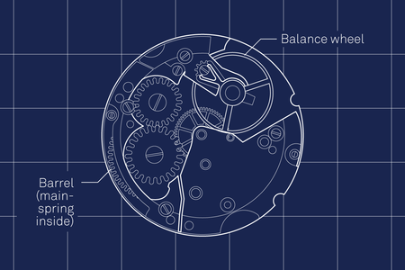The differences between hand wound and automatic movements is well illustrated by comparing the Sellita SW-200 and Sellita SW-210